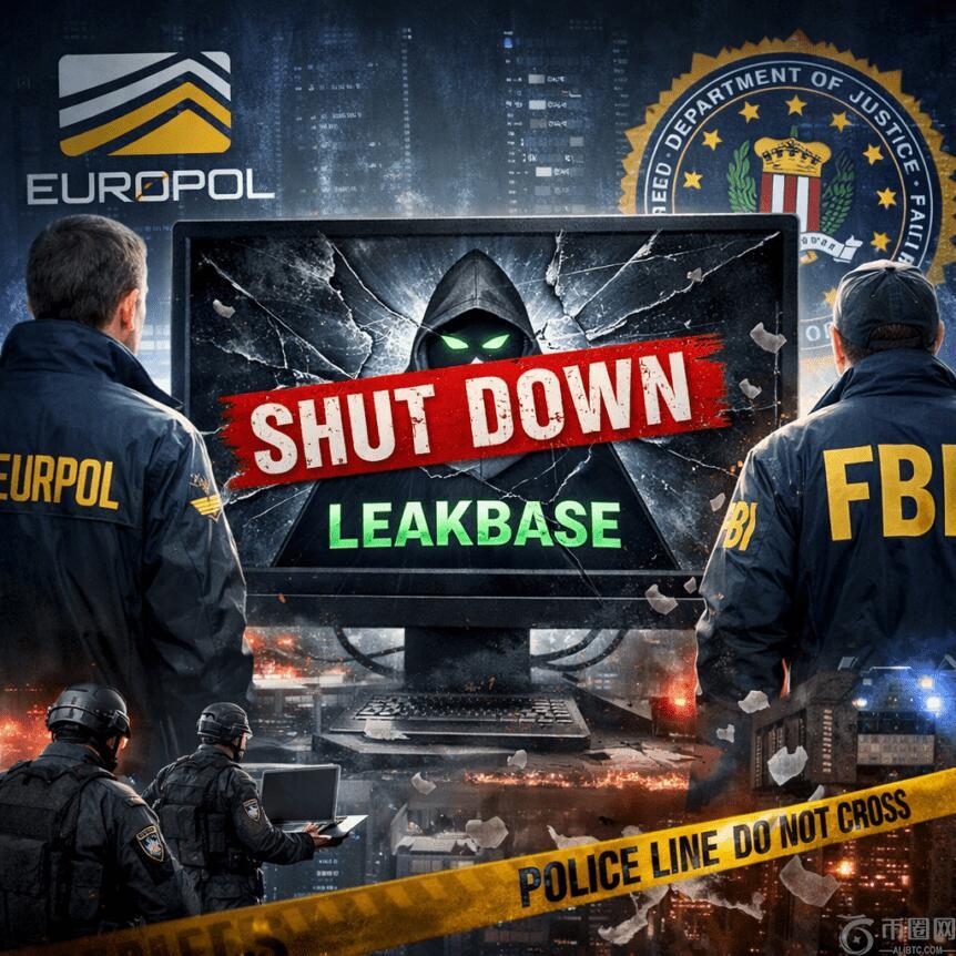 标题翻译：  Europol and FBI Shut Down Major Cybercrime Forum LeakBase  欧洲刑警组织与联邦调查局联合关闭大型网络犯罪论坛LeakBase