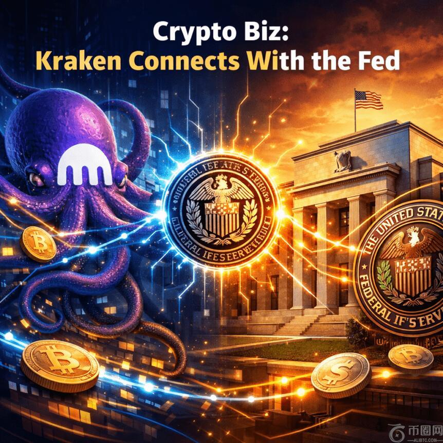 加密商业动态：Kraken携手美联储