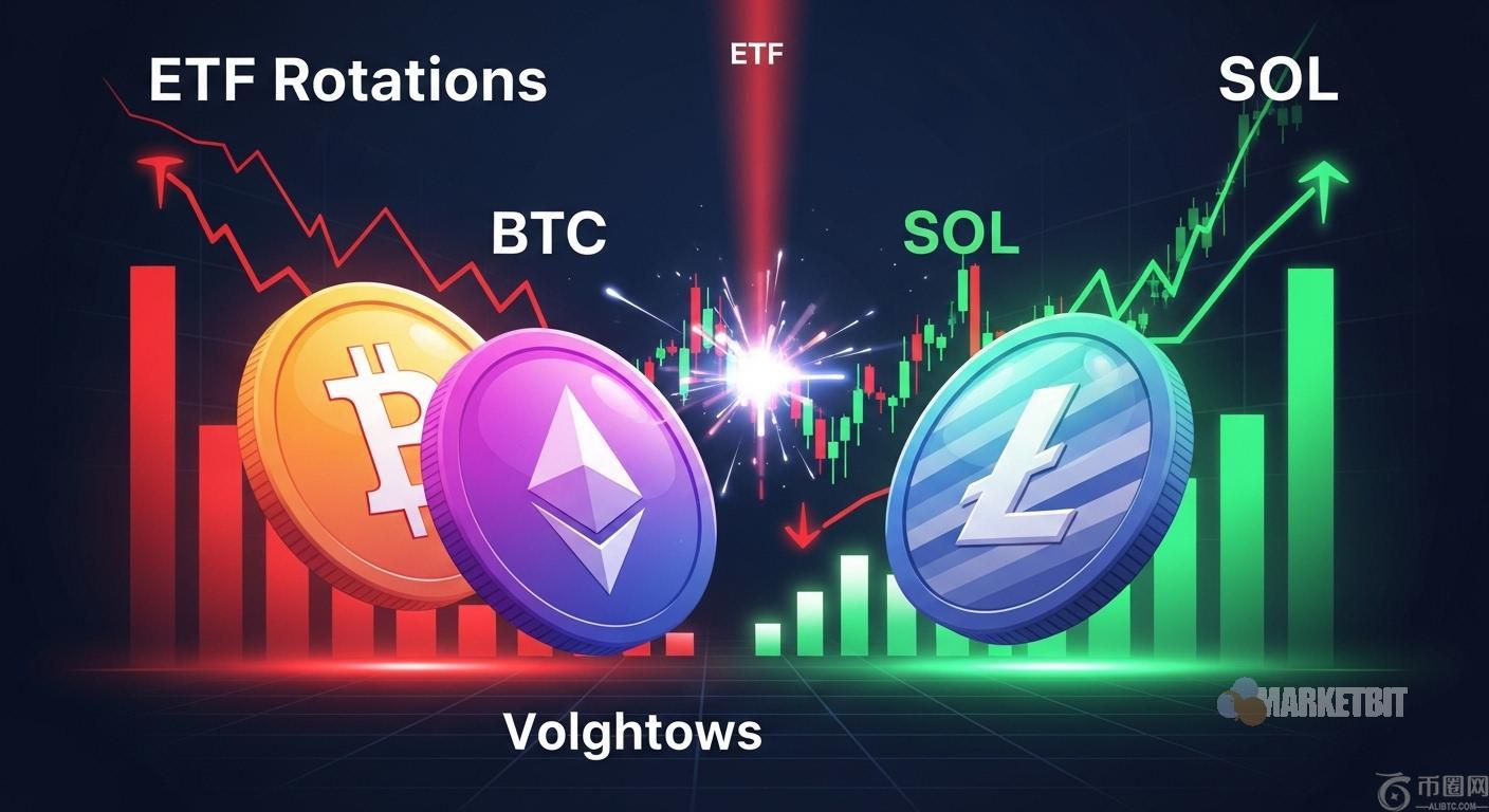 比特币ETF资金流出，Solana基金吸引流入