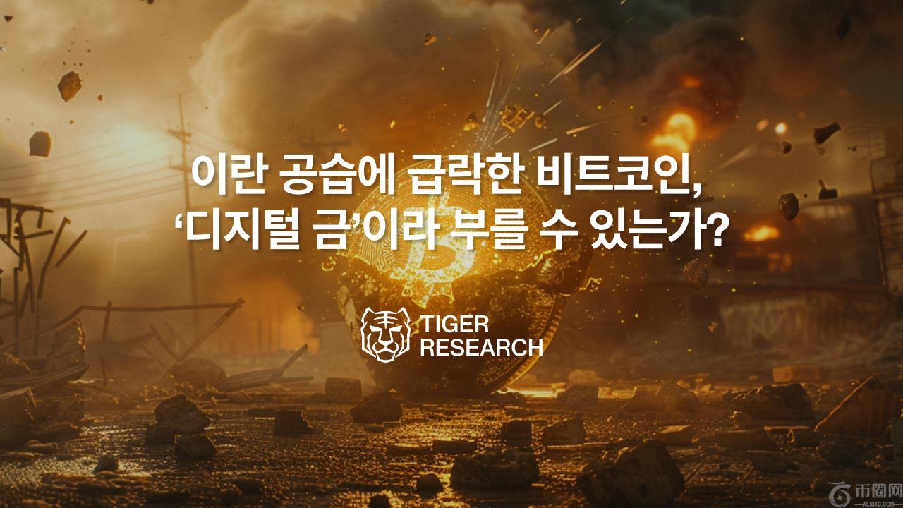 老虎研究称："伊朗战争期间黄金上涨而比特币暴跌……比特币尚未成为‘数字黄金’"