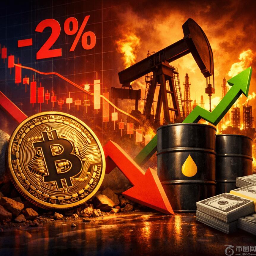 比特币下跌2% 石油价格因能源短缺担忧而上涨