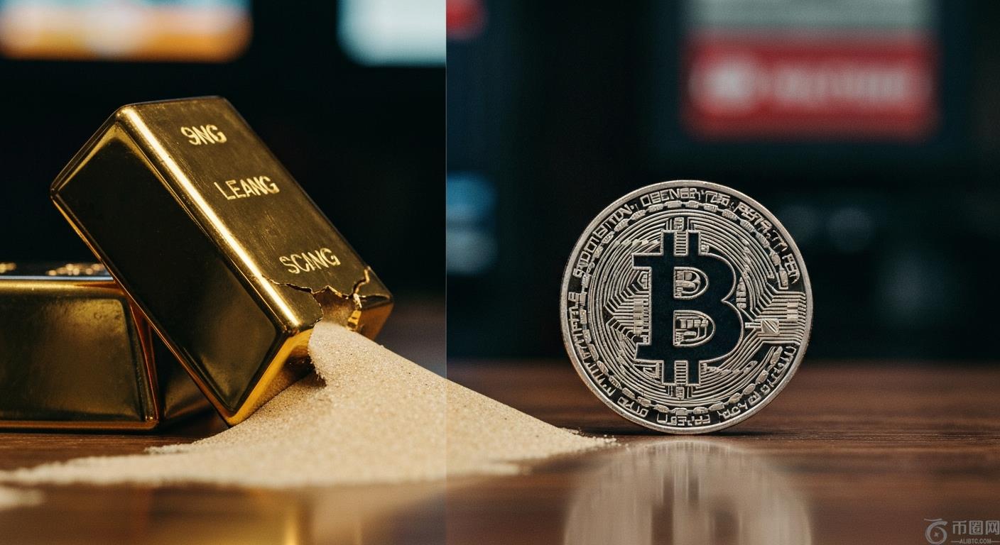 标题：黄金ETF出现罕见资金流出...比特币现货ETF保持周净流入
