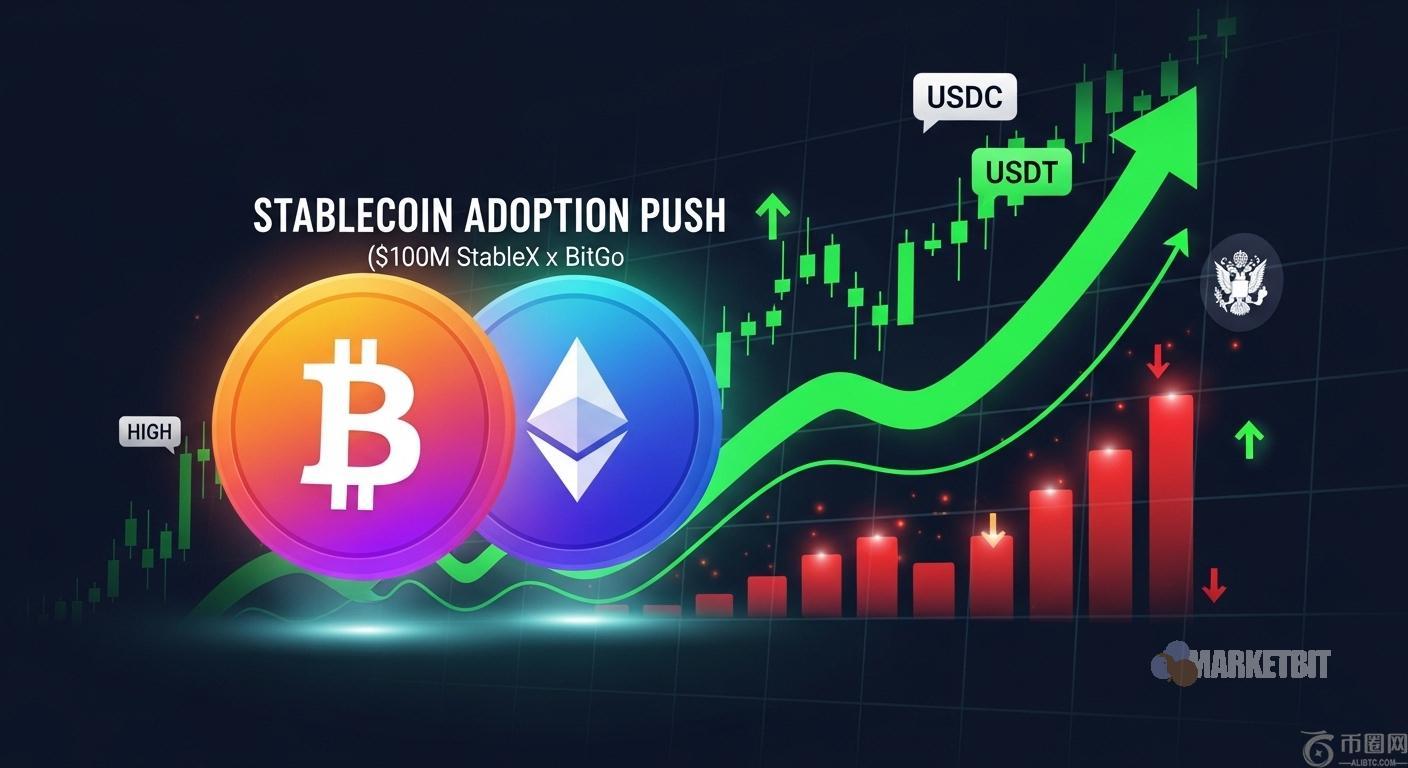 稳定币引关注：StableX携手BitGo启动1亿美元计划