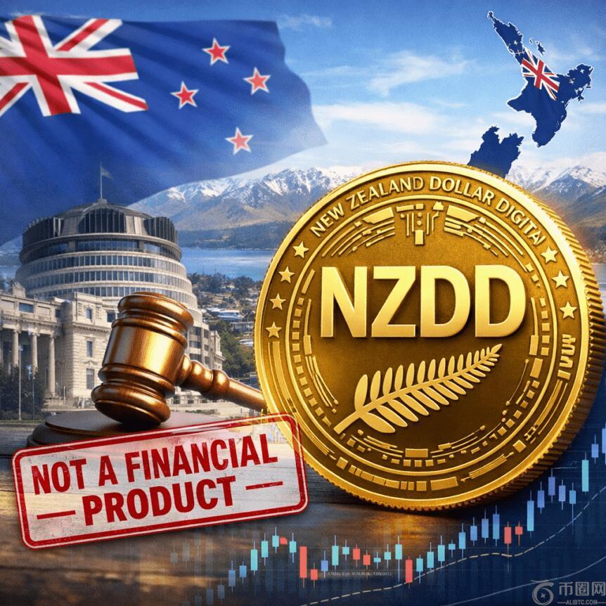 新西兰监管机构：NZDD稳定币不属金融产品范畴