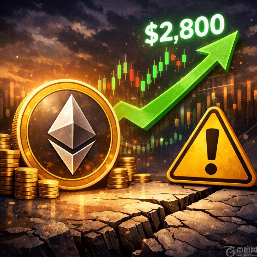 ETH累积信号预示反弹至2800美元，但仍有隐忧