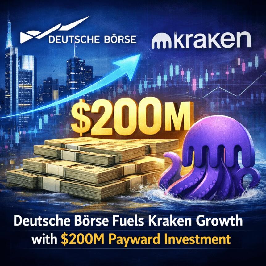 德意志交易所注资2亿美元助Payward旗下Kraken业务扩张