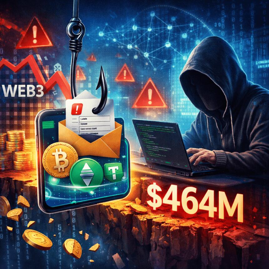 网络钓鱼成第一季度Web3损失主因致4.64亿美元