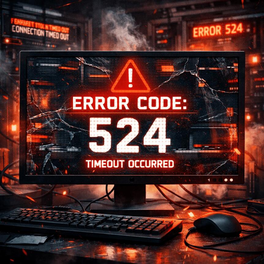 错误代码：524