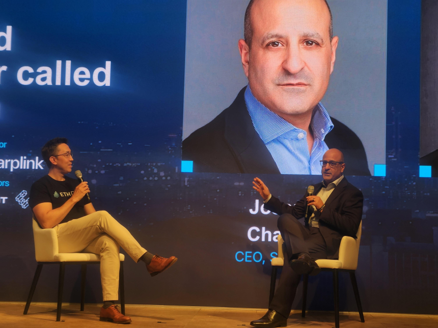 【以太资本】Sharplink CEO称：“机构资本、人工智能与代币化，将在以太坊上构建金融未来”