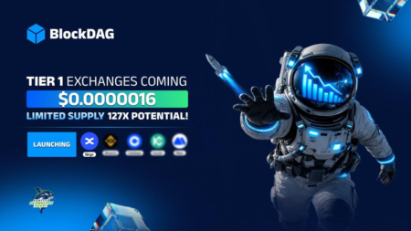 BlockDAG价格触及0.0000016美元，潜力达127倍；4月16日BingX上线，势头盖过Solana与Pi Network盘整期