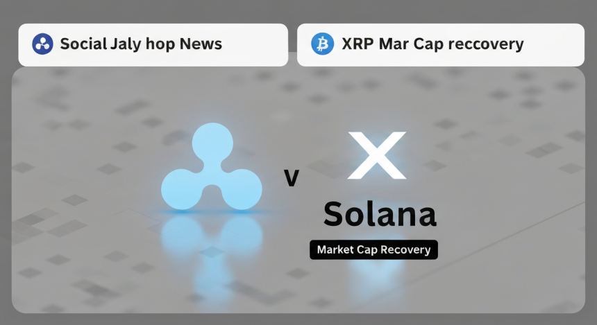 XRP和Solana因‘某个词汇’反应强势反弹…重夺市值第四位