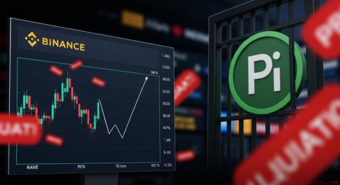 币安RAVE上市后暴跌95%……再次引发Pi Network未上市争议