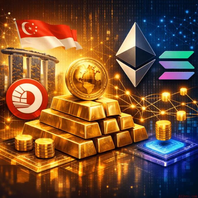 新加坡华侨银行在以太坊和索拉纳平台推出代币化黄金基金
