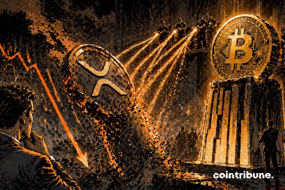 XRP资金流入持续但对比特币走势恶化，欧易官网下载快速布局交易