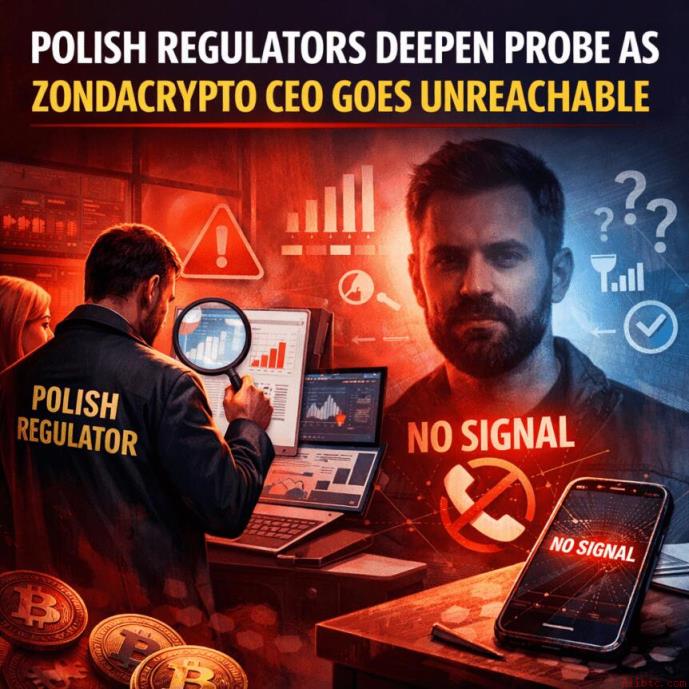Zondacrypto首席执行官失联，波兰监管机构加大调查力度