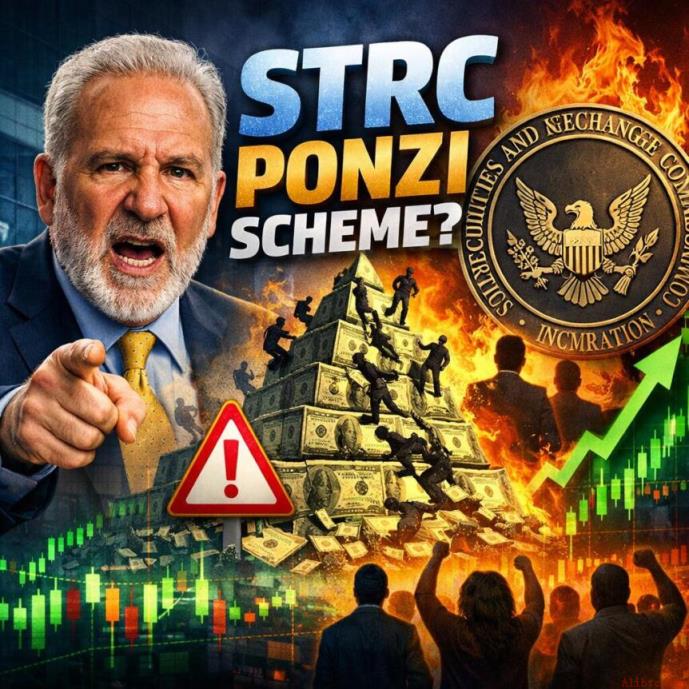 彼得·席夫痛斥STRC为庞氏骗局，股价狂欢中美国证券交易委员会遭质疑