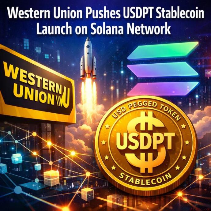 Western Union拟在Solana网络推出USDPT稳定币
