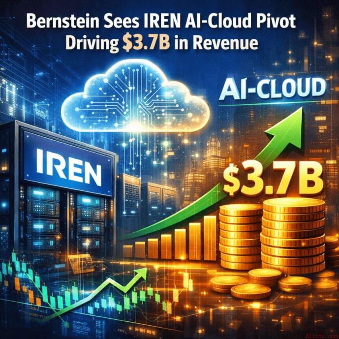 Bernstein预计IREN转向AI云服务将驱动370亿美元收入