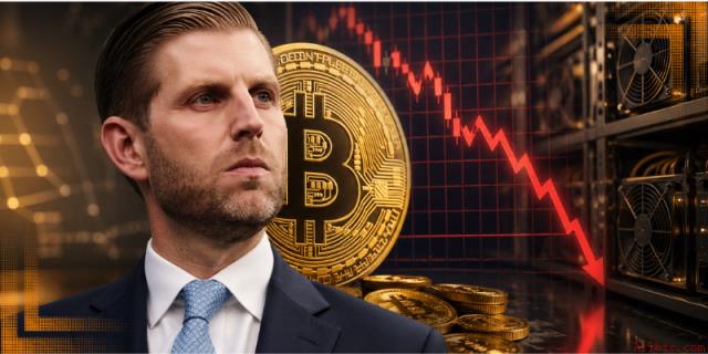 比特币挖矿项目财务危机：埃里克·特朗普旗下企业市值暴跌92%，投资者损失超5亿美元