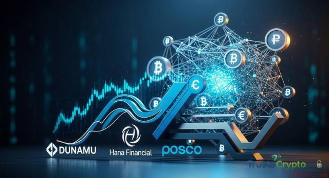 Dunamu、韩亚金融、浦项制铁联合推出区块链汇款平台