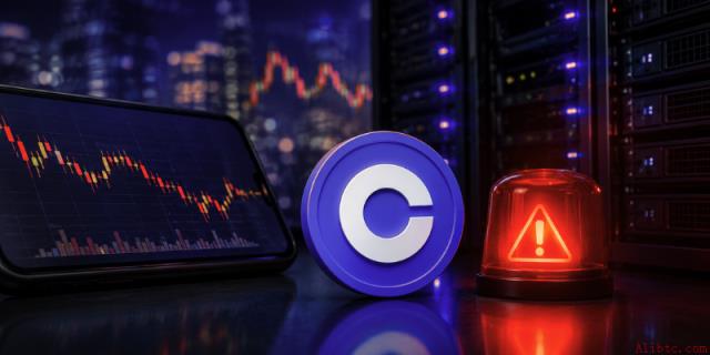 Coinbase交易平台在AI及裁员声明后数日内遭遇服务中断