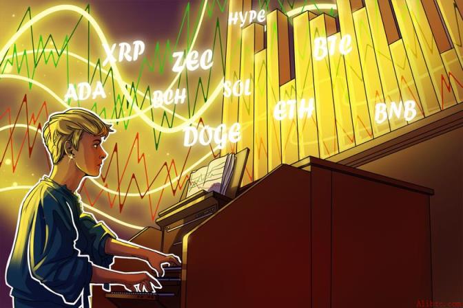 价格预测 5月8日：BTC、ETH、BNB、XRP、SOL、DOGE、HYPE、ADA、ZEC、BCH