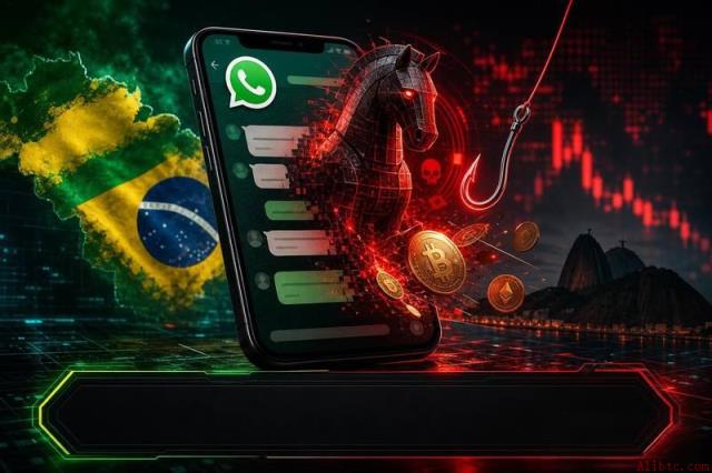 报告：巴西特洛伊木马劫持WhatsApp传播加密货币钓鱼攻击