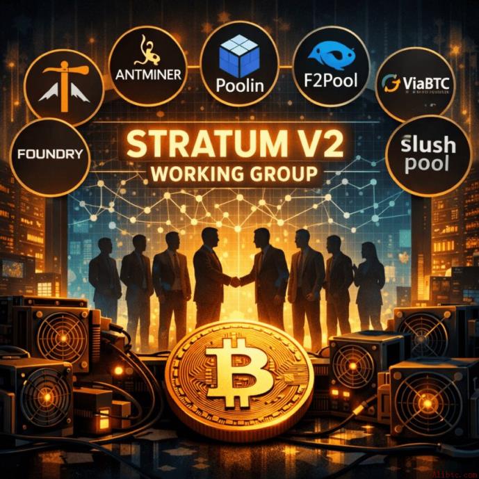 七大比特币矿池支持Stratum V2协议，组建专项工作组