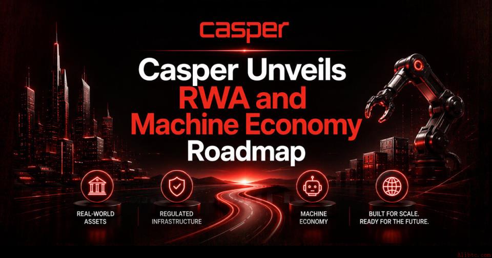 Casper发布重大路线图 全面布局现实世界资产与机器经济