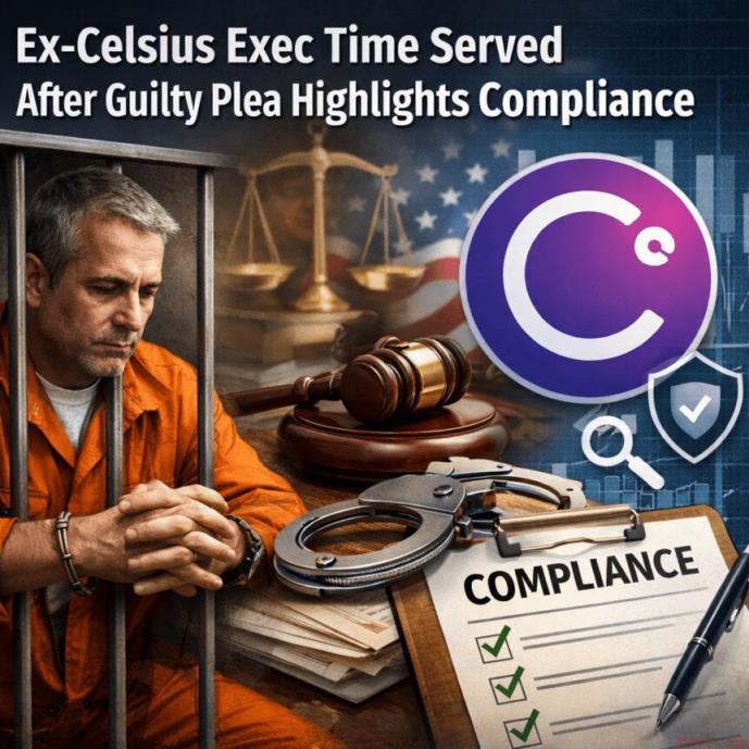 前Celsius高管认罪服刑 合规警钟长鸣