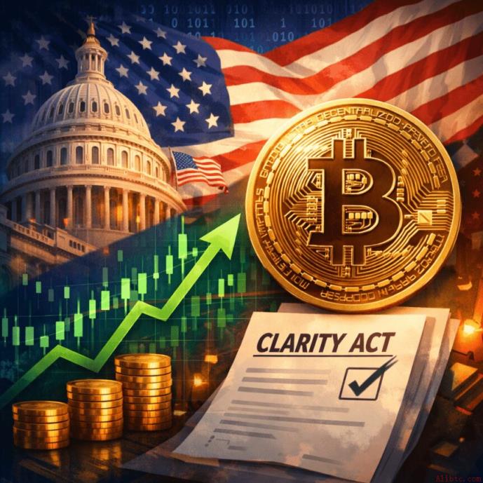 美国清晰法案引发比特币乐观情绪，Santiment报告显示