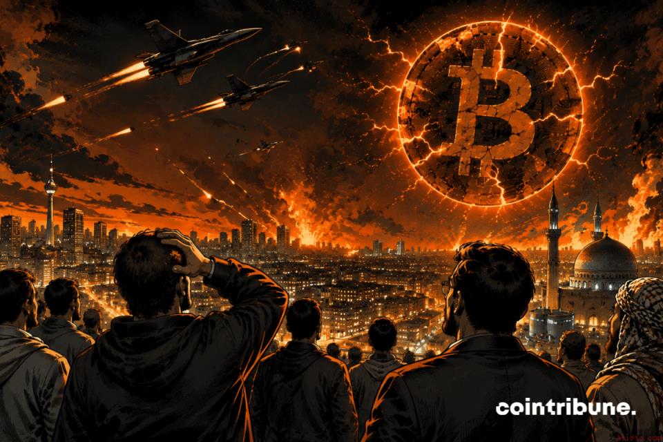 地缘政治恐慌加剧，比特币市值蒸发数十亿