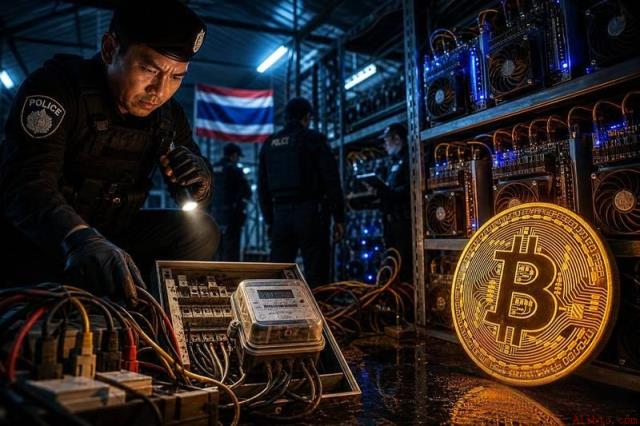 泰国突击查处非法比特币挖矿活动 追缴八万美元电费损失