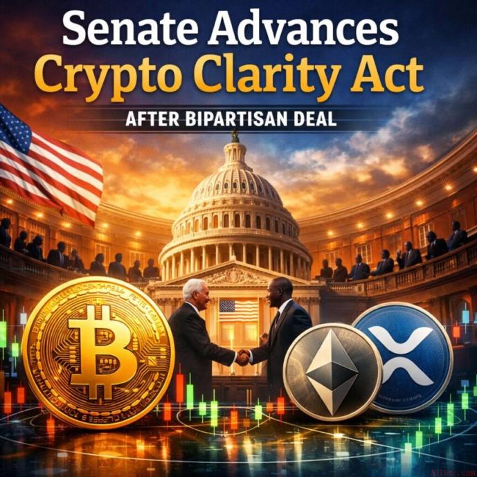 参议院两党达成协议后推进加密货币明晰法案