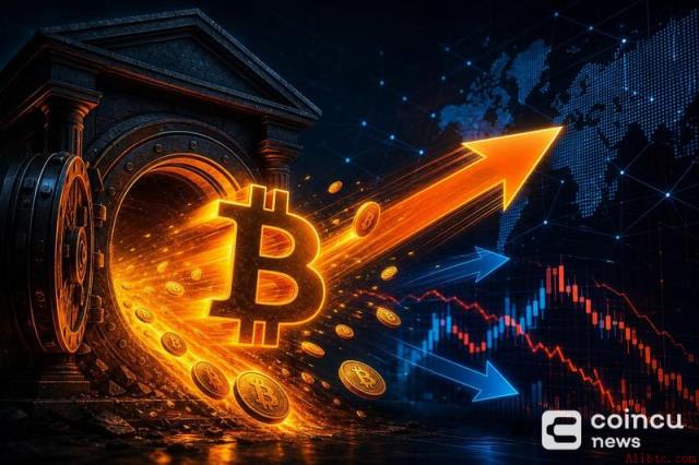 币安官网注册｜5740.82枚BTC净流出，市场情绪转向长期持有