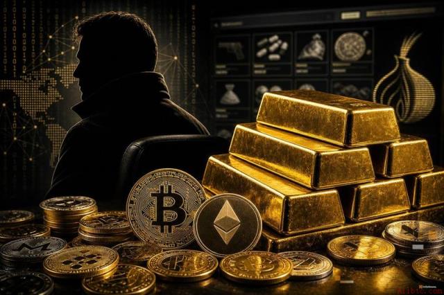 司法部称梦幻市场管理员将加密货币转换为价值170万美元金条