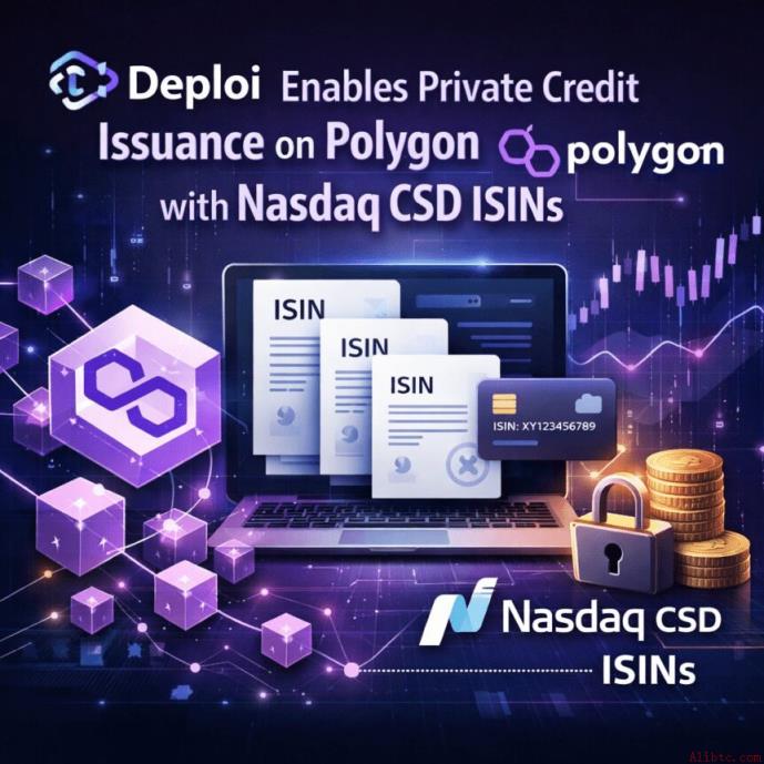 Deploi携手纳斯达克证券托管服务 实现Polygon区块链私有信用发行