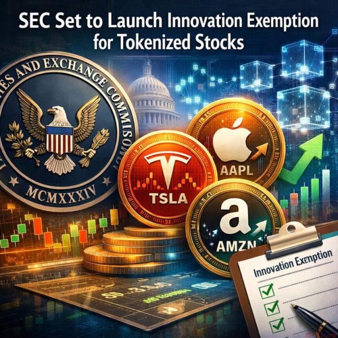SEC拟为代币化股票设立创新豁免机制