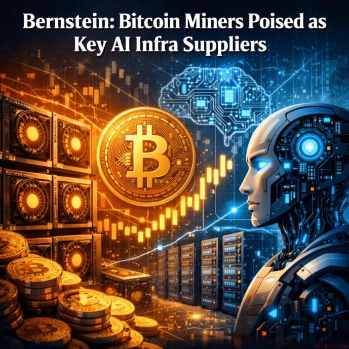 伯恩斯坦：比特币矿工可转型为AI关键基础设施供应商