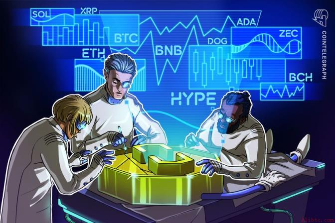 5月20日价格预测：BTC、ETH、BNB、XRP、SOL、DOGE、HYPE、ADA、ZEC、BCH